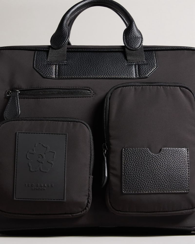 Ted Baker Mover Modular Väska Herr Svarta | UXO-827915