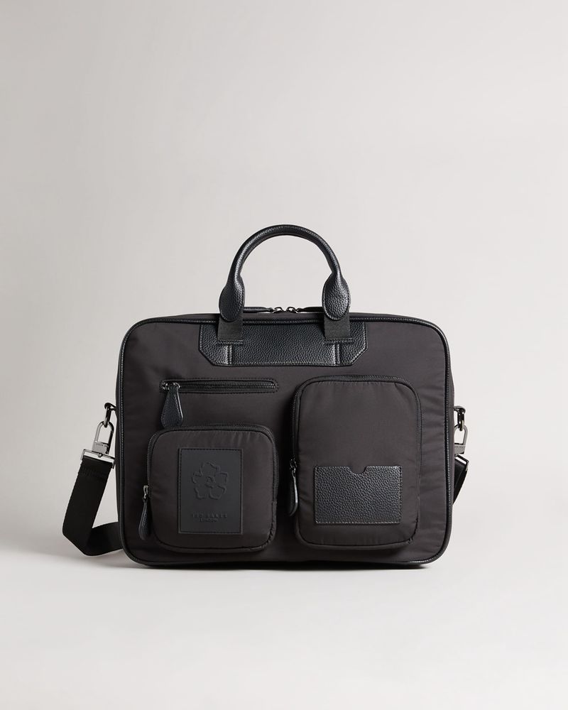 Ted Baker Mover Modular Väska Herr Svarta | UXO-827915