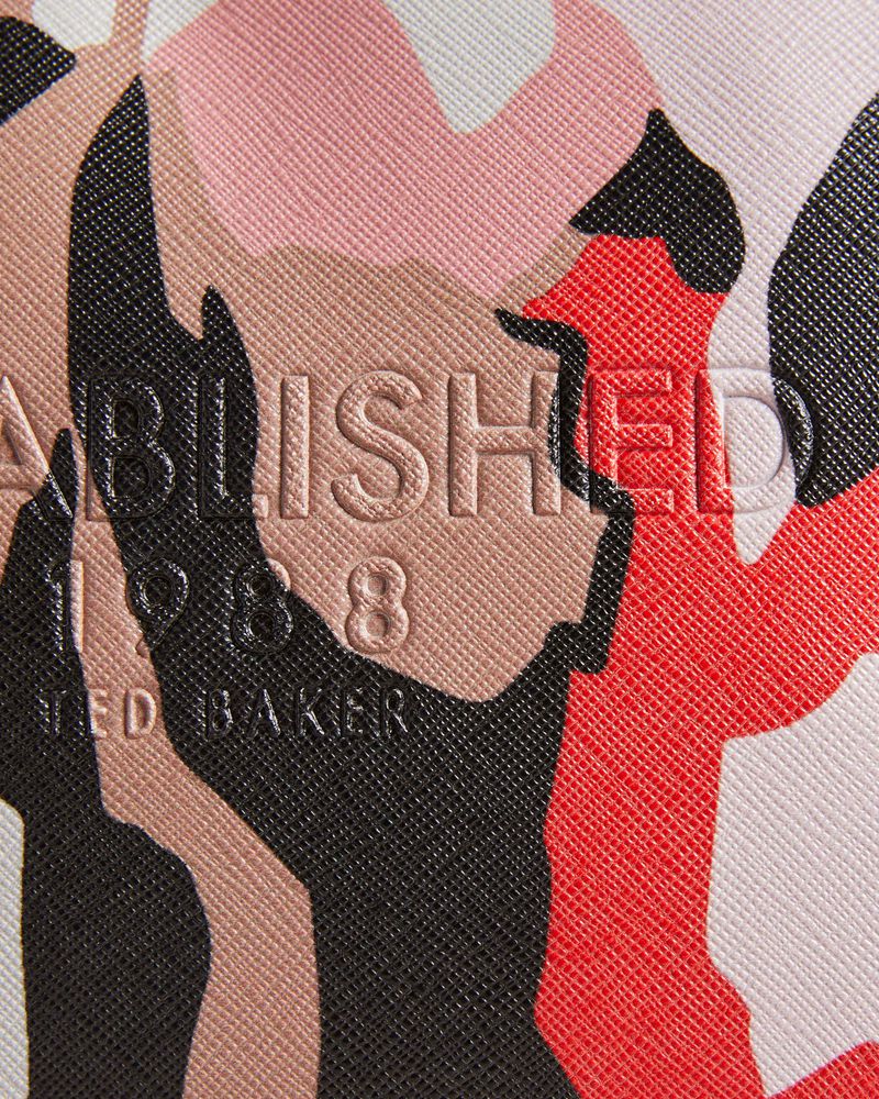 Ted Baker Myylee Retro Flood Saffiano Sminkväska Dam Svarta | NKC-374650