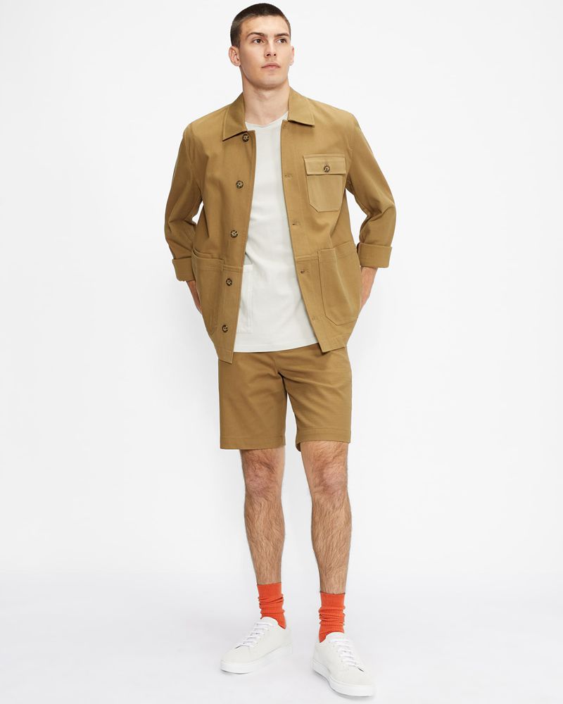 Ted Baker Nationl Patchwork Shorts Herr Bruna | CMQ-743592