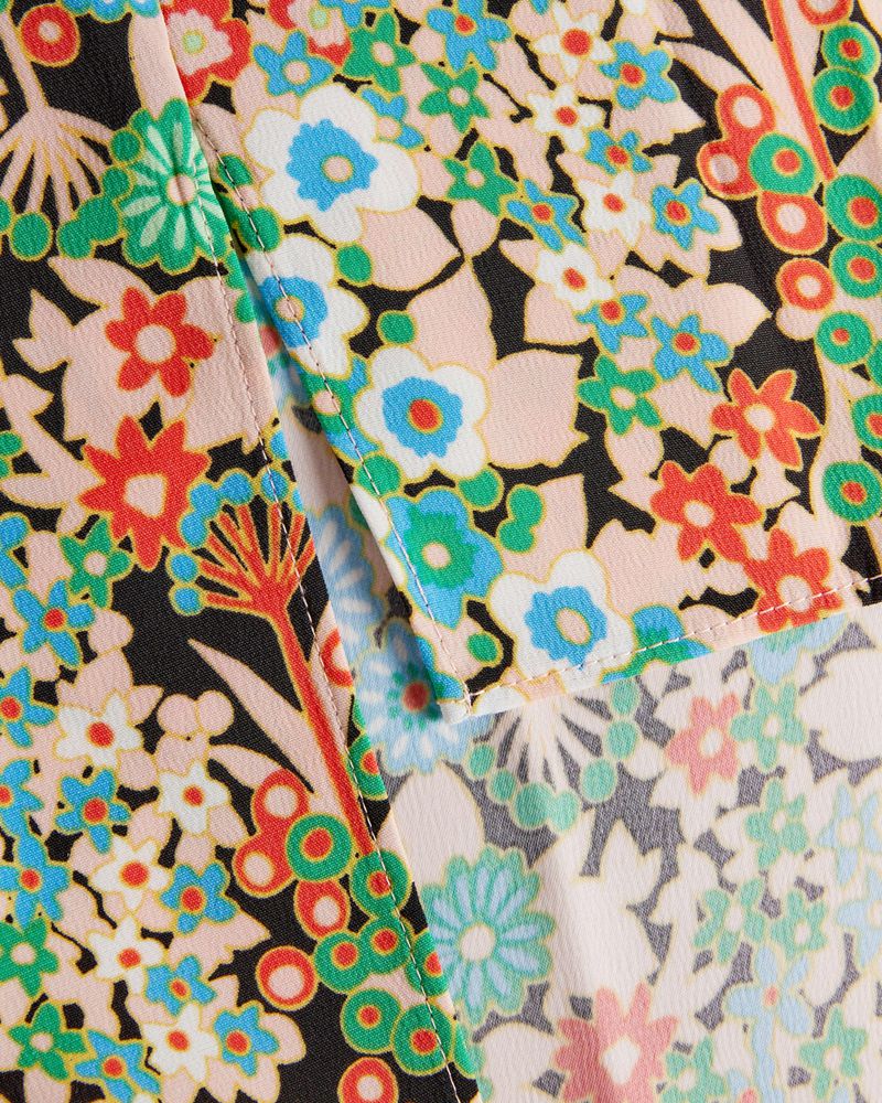 Ted Baker Nelliy Ärmlös With Detail Blast Dam Svarta | NSY-135794