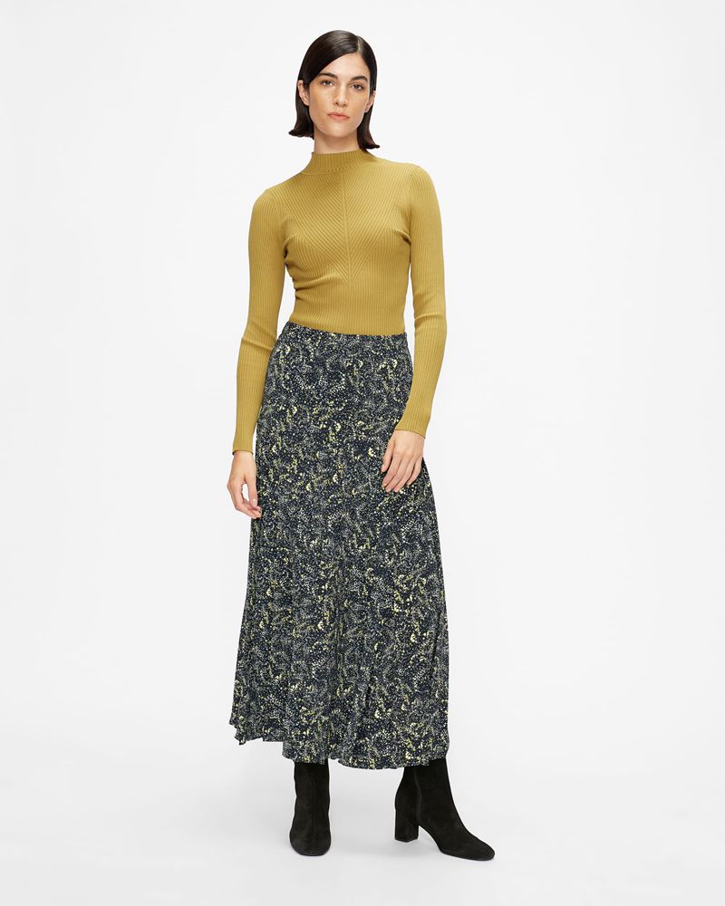 Ted Baker Neomie Mocka Block Ankle Höga Klackar Dam Svarta | KQY-706215