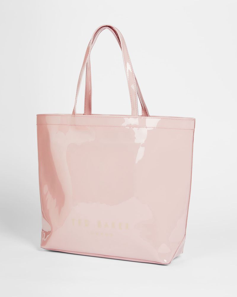 Ted Baker Nicon Knot Bow Large Icon Väska Dam Rosa | BIA-543091