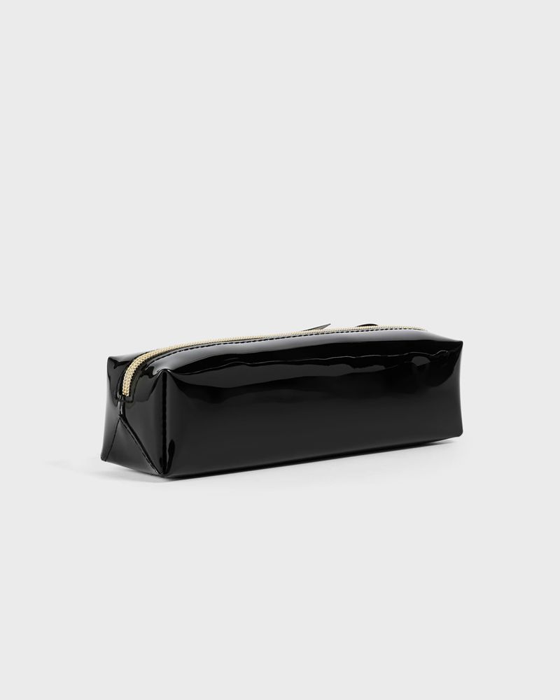Ted Baker Nikara Knot Bow Brush Case Sminkväska Dam Svarta | JED-968417