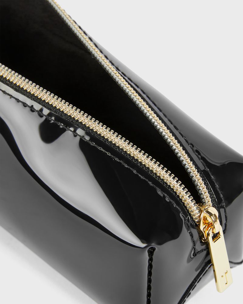 Ted Baker Nikara Knot Bow Brush Case Sminkväska Dam Svarta | JED-968417