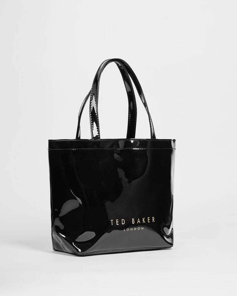 Ted Baker Nikicon Small Icon With Knot Bow Väska Dam Svarta | DPJ-073189