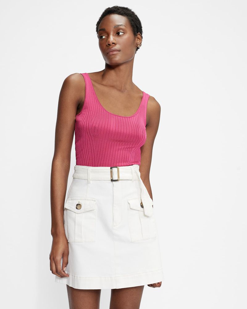 Ted Baker Noralou Knit Co-Ord Blast Dam Rosa | AUG-197043