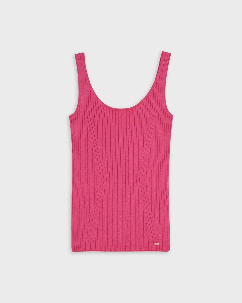 Ted Baker Noralou Knit Co-Ord Blast Dam Rosa | AUG-197043