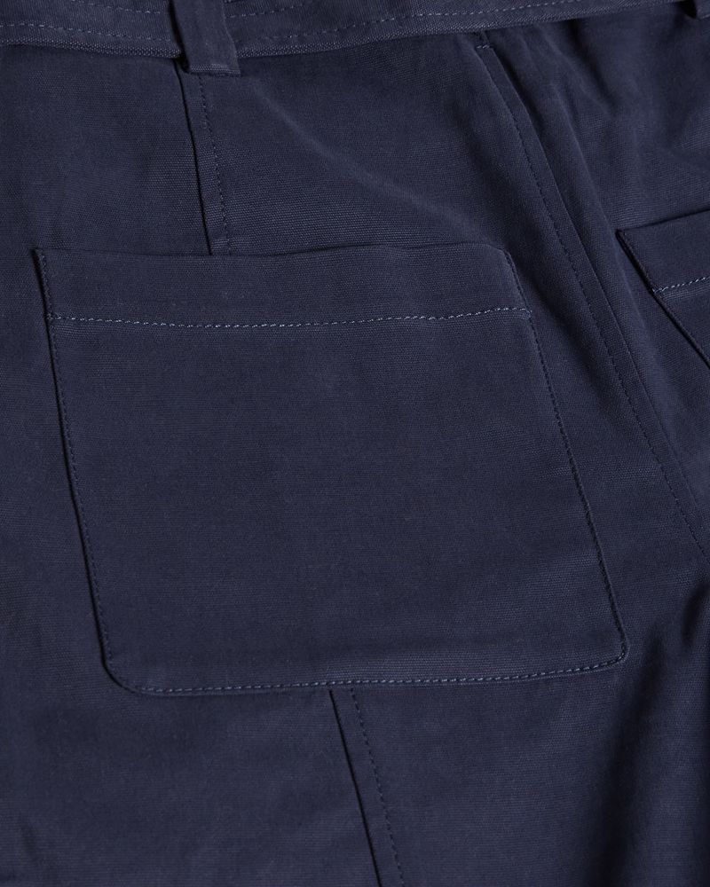 Ted Baker Nysse Panelled Barrel Leg Blast Dam Marinblå | INA-369174