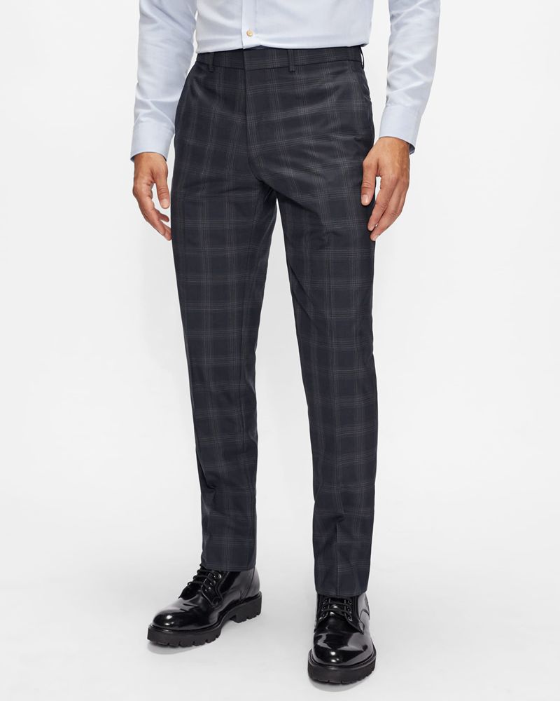 Ted Baker Oak Slim Kostymer Herr Marinblå | WKU-287319