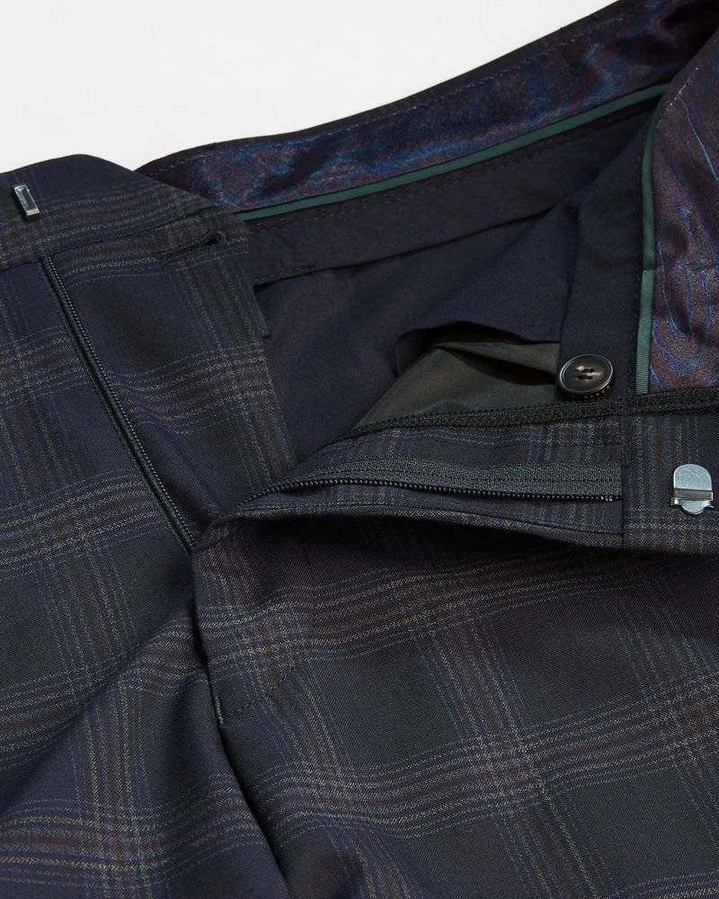 Ted Baker Oak Slim Kostymer Herr Marinblå | WKU-287319