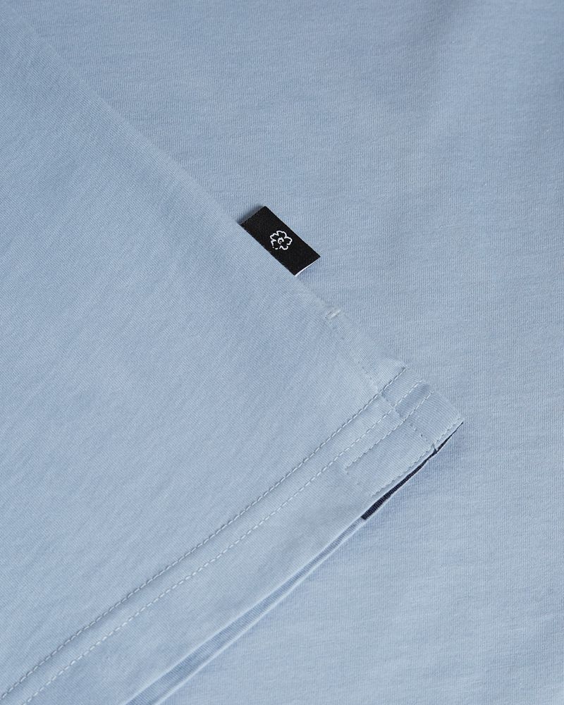 Ted Baker Oxford Sleeve T Blast Herr Blå | CBJ-260943
