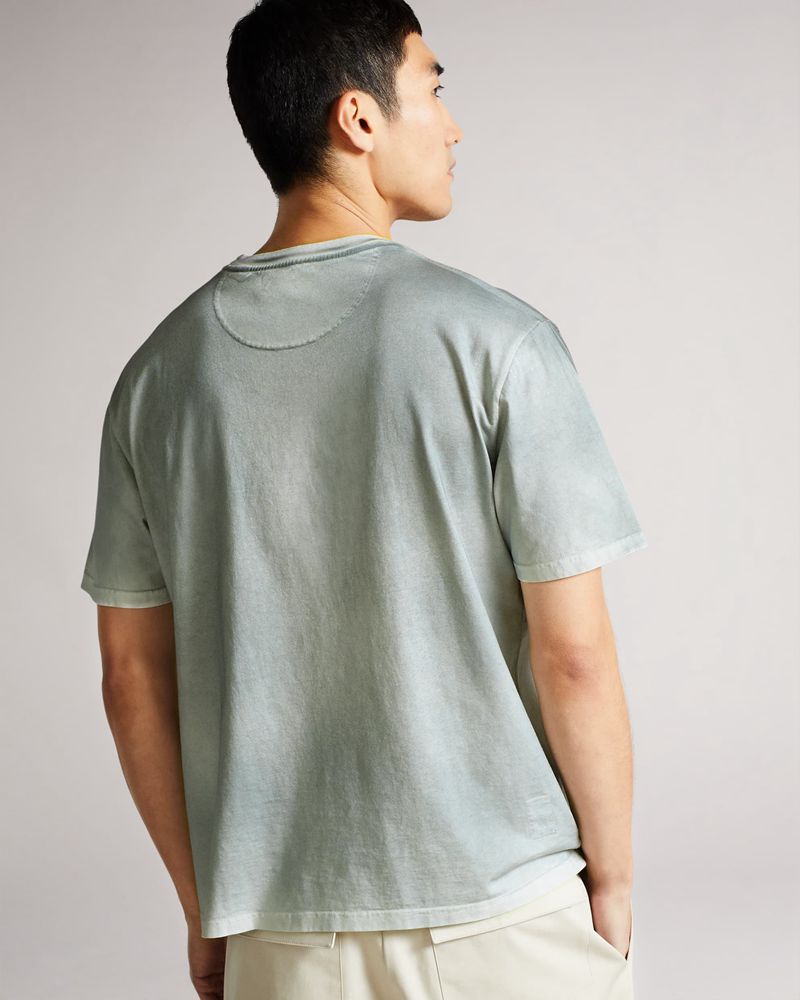 Ted Baker Parbrk Mib Rave Doodle Tee Blast Herr Bruna | HSR-284913