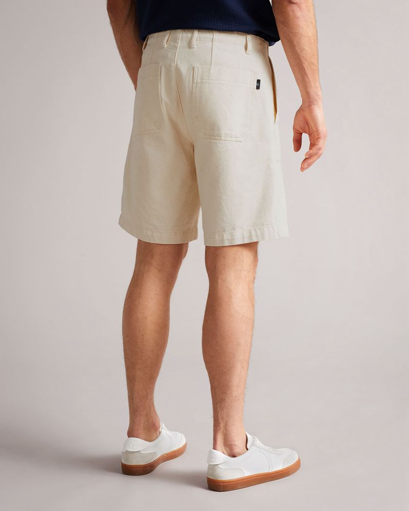 Ted Baker Pellon Denim Utility s Shorts Herr Vita | LKE-160587