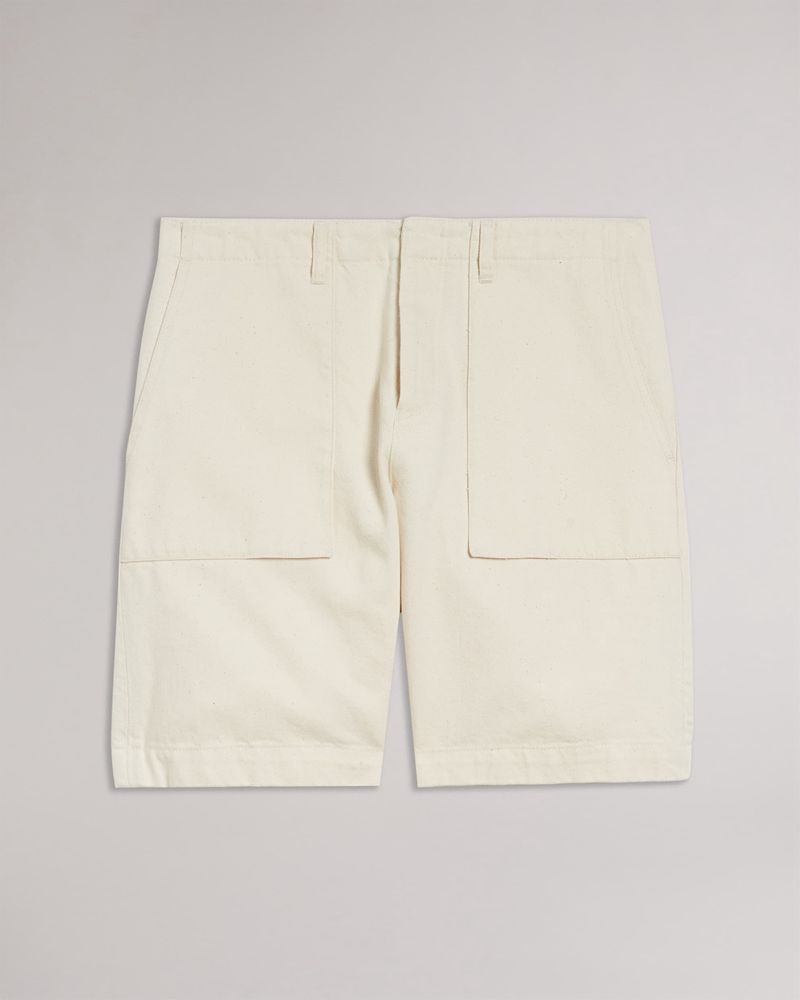 Ted Baker Pellon Denim Utility s Shorts Herr Vita | LKE-160587