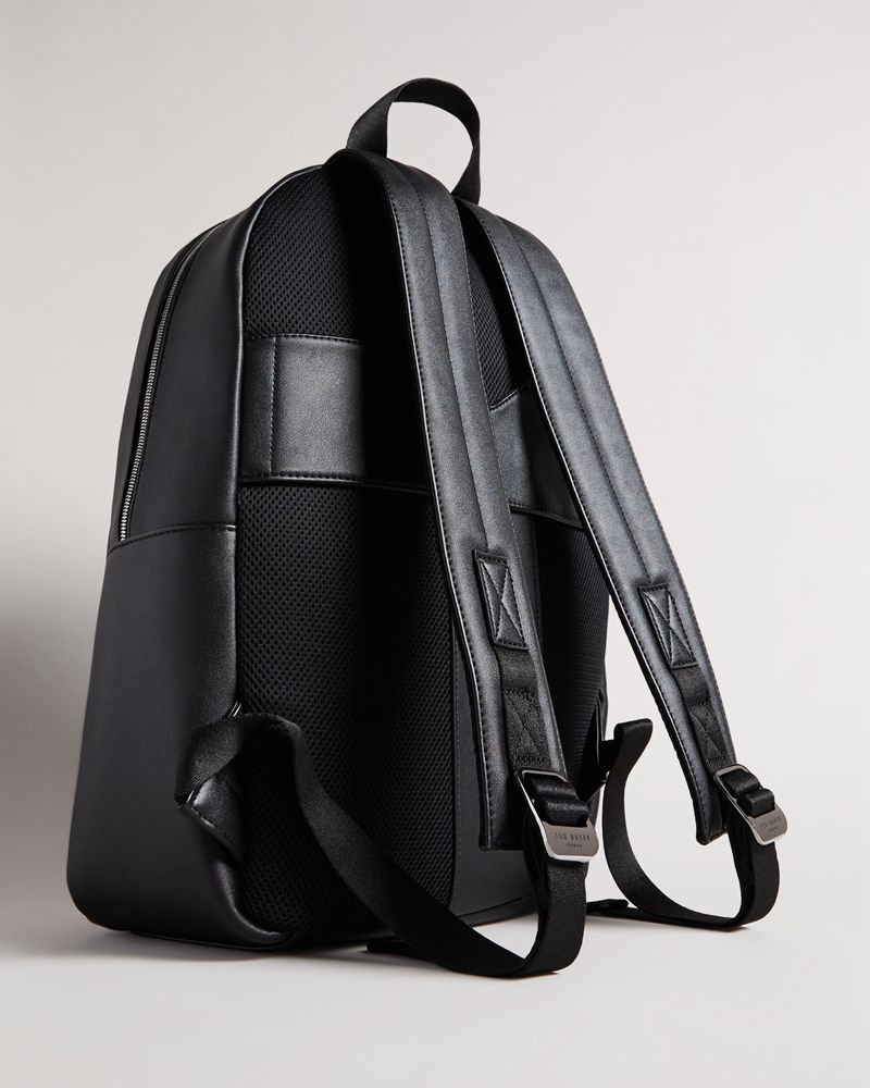 Ted Baker Phileap Recycled Pu Ryggsäck Herr Svarta | UEX-791465