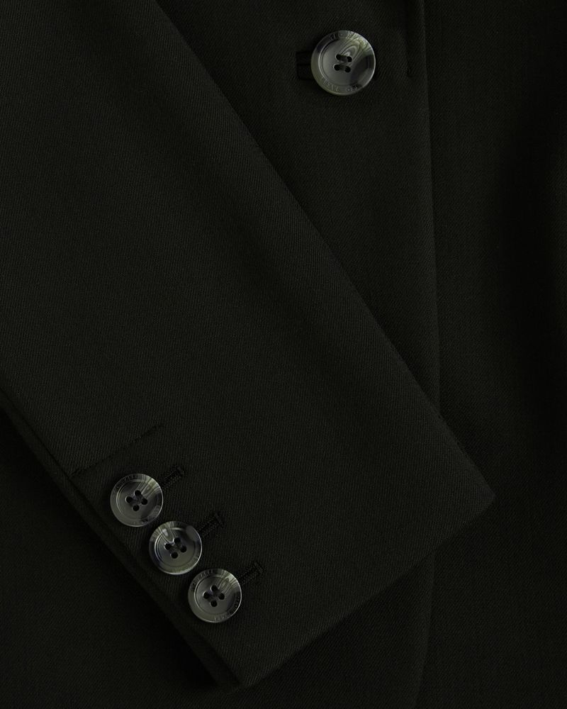 Ted Baker Popiey Tailored Single Breasted Jacka Dam Svarta | TVN-127680