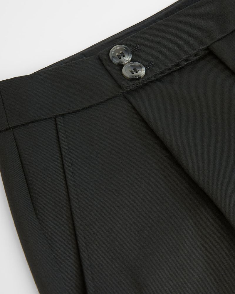 Ted Baker Popieyt Tapered Leg Tailored Byxor Dam Svarta | OYP-896320
