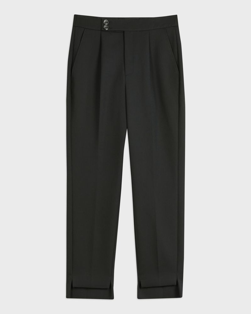 Ted Baker Popieyt Tapered Leg Tailored Byxor Dam Svarta | OYP-896320