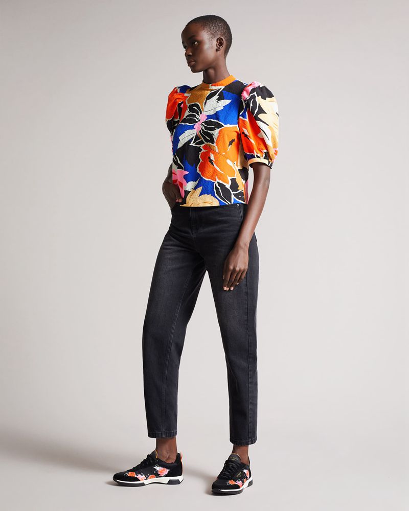 Ted Baker Raffina Bolt On Runnings Sneakers Dam Svarta | NXZ-537618