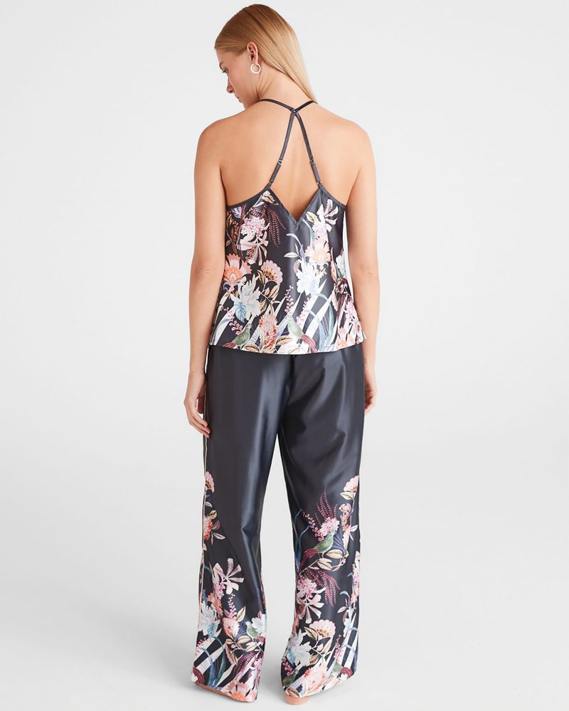 Ted Baker Ramsie Printed Satin Cami Nattkläder Dam Olika Färger | EQX-804276