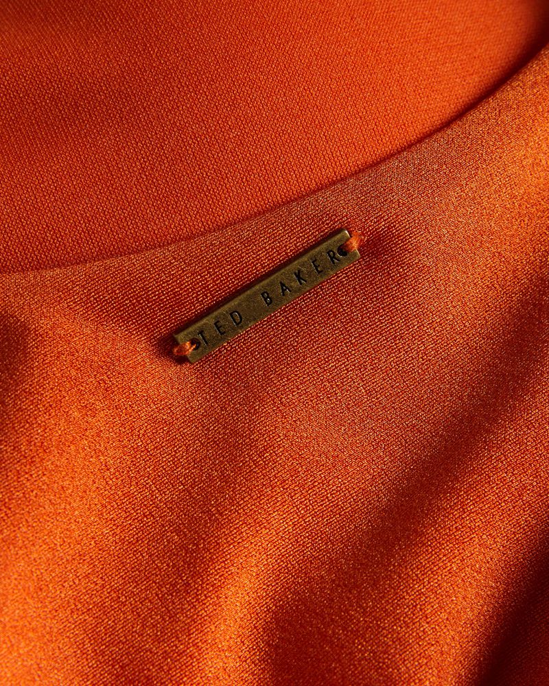 Ted Baker Renora One Swimsuit Badkläder Dam Orange | LMN-098153