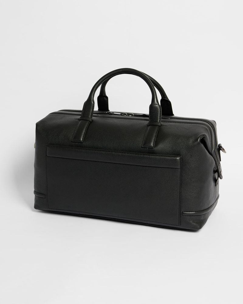Ted Baker Roocks Läder Weekendväska Herr Svarta | PGV-237156