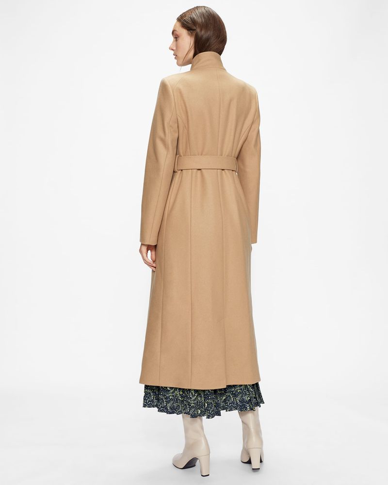 Ted Baker Rosell Long Length Wool Wrap Rockar Dam Bruna | LWA-901642