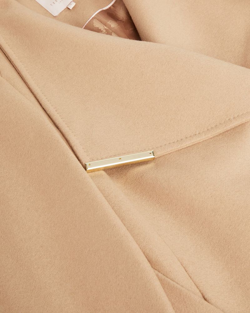 Ted Baker Rosell Long Length Wool Wrap Rockar Dam Bruna | LWA-901642