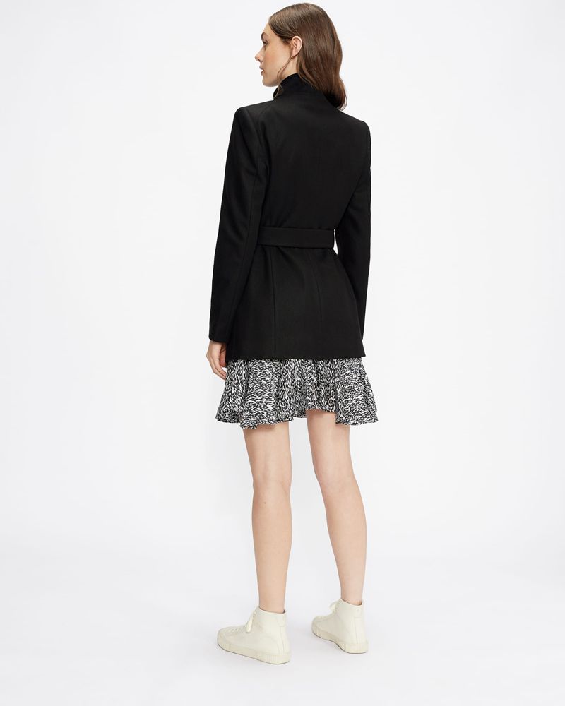 Ted Baker Rosess Wool Wrap Rockar Dam Svarta | JPI-951673