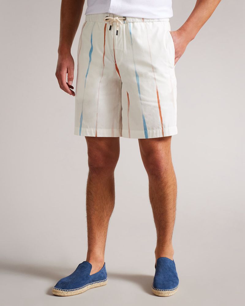Ted Baker Ryton Shorts Herr Vita | QGE-867954