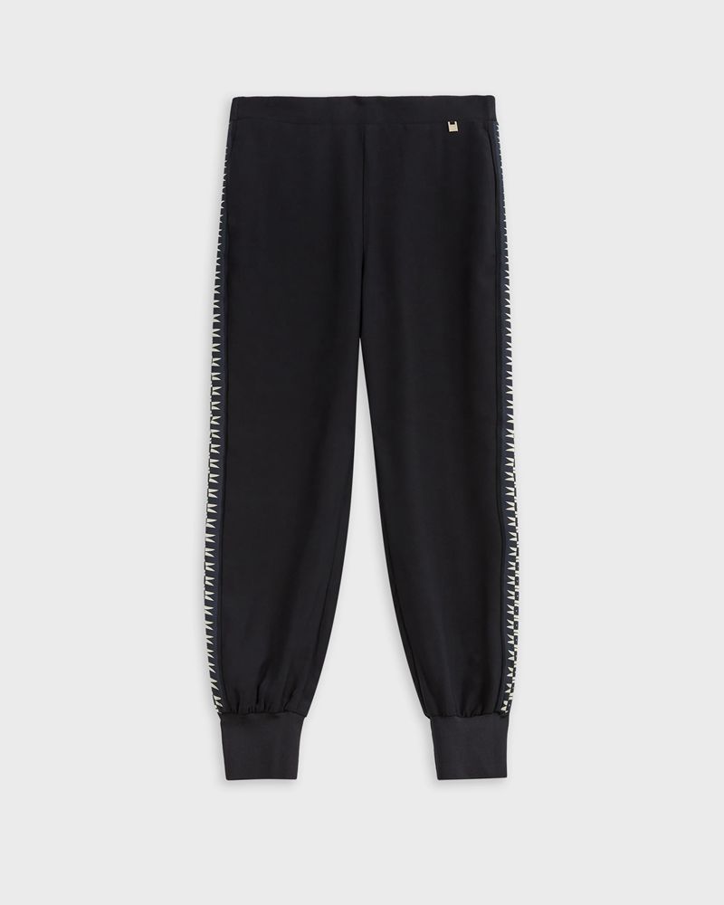 Ted Baker Saiin Side Panel Detail Jogger Byxor Dam Marinblå | HLB-174682