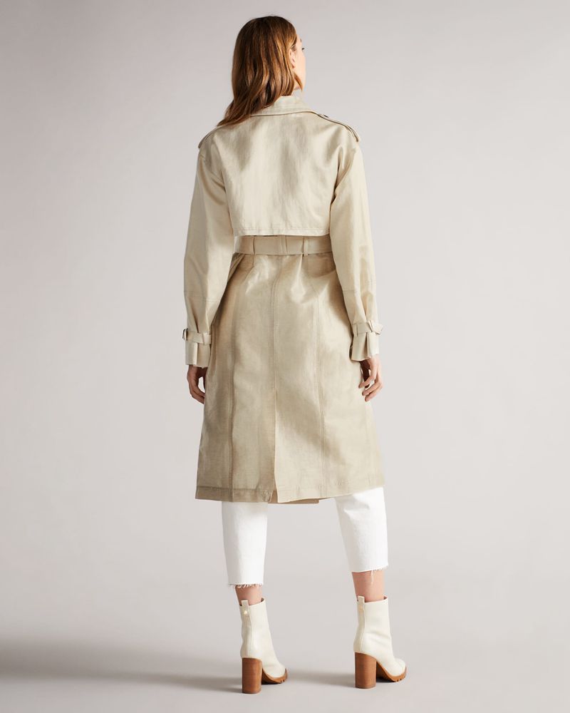 Ted Baker Saila Contrast Trench Rockar Dam Bruna | ZAC-986520
