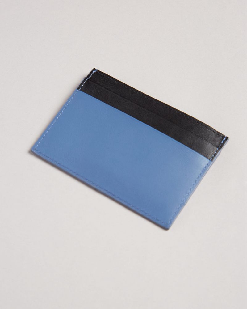 Ted Baker Samise Läder Cardholder Plånbok Herr Blå | FLV-145623