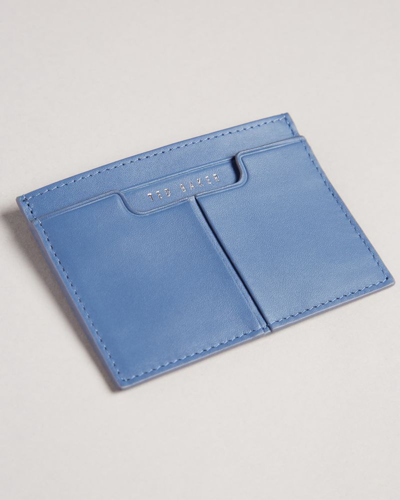 Ted Baker Samise Läder Cardholder Plånbok Herr Blå | FLV-145623