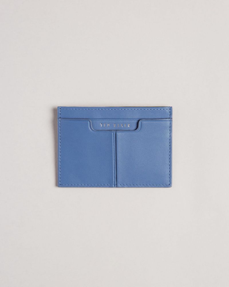 Ted Baker Samise Läder Cardholder Plånbok Herr Blå | FLV-145623