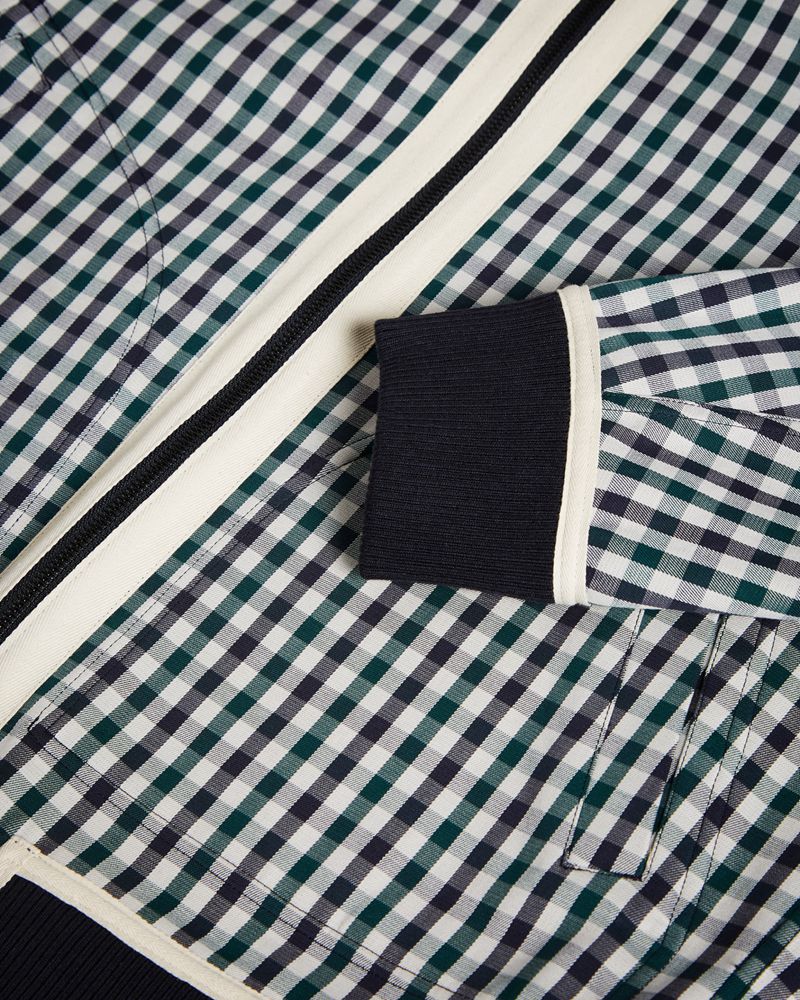 Ted Baker Scotby Reversible Harrington Jacka Herr Marinblå | PTA-245861