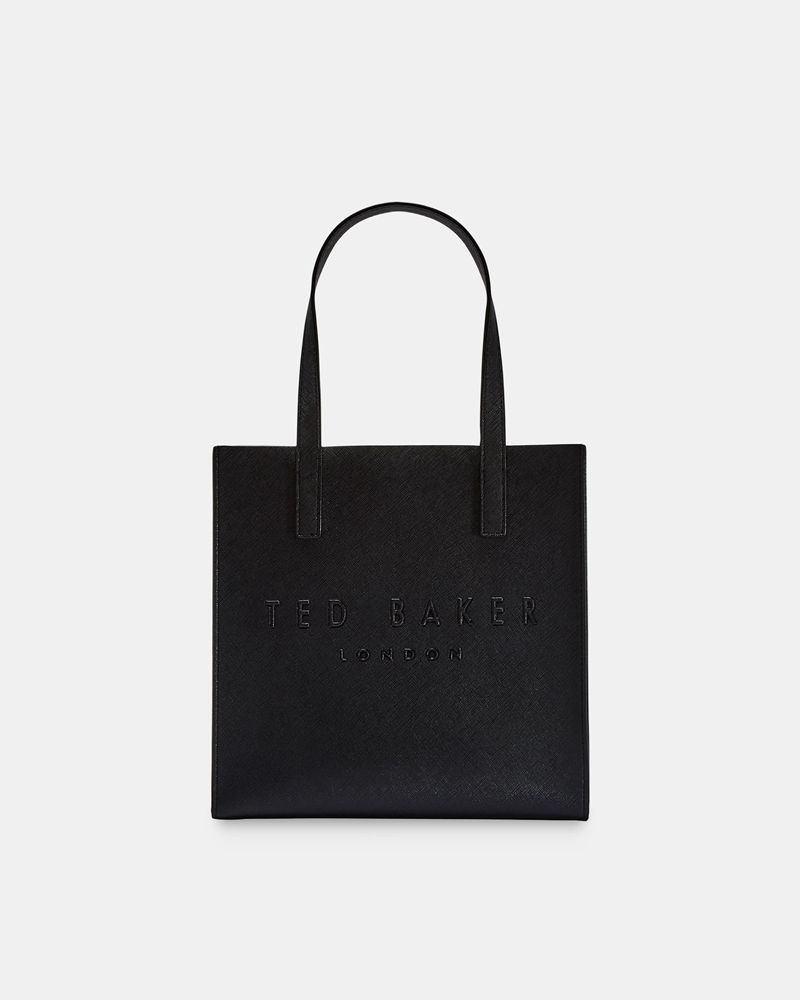 Ted Baker Seacon Small Crossch Icon Väska Dam Svarta | OBG-167549