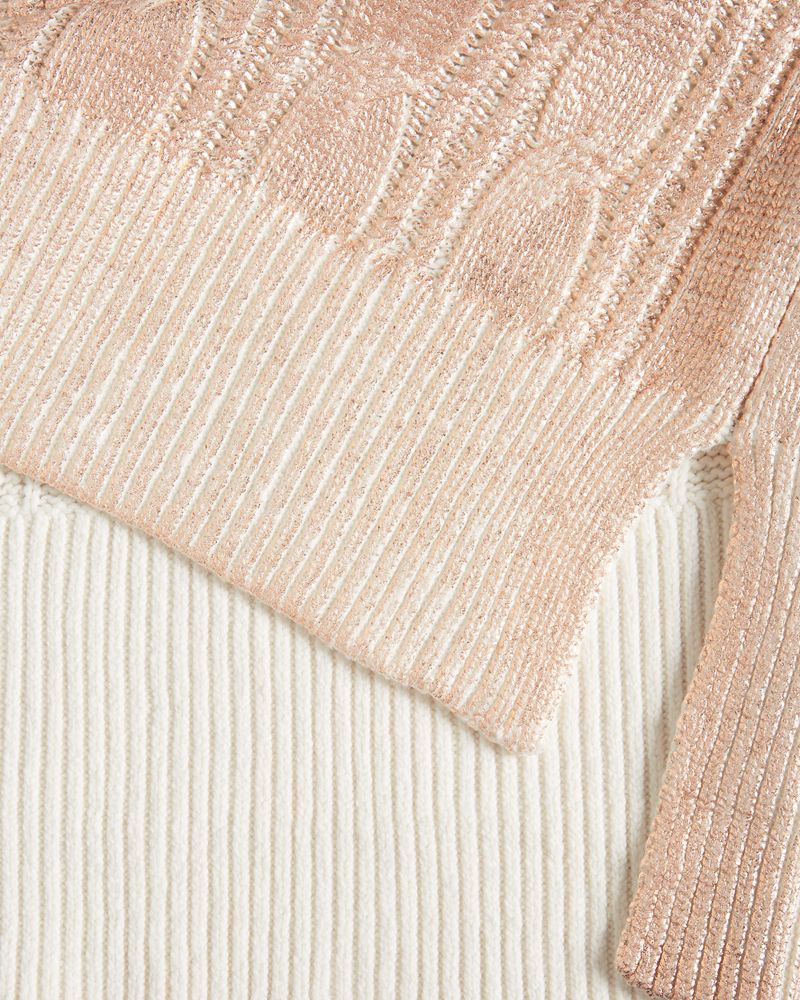 Ted Baker Sidonyy Cable Knit Stickat Dam Rosa | XPD-268945