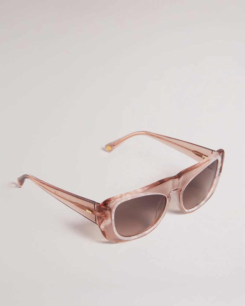 Ted Baker Sjandra Tws165 Solglasögon Dam Vita | AFR-356170