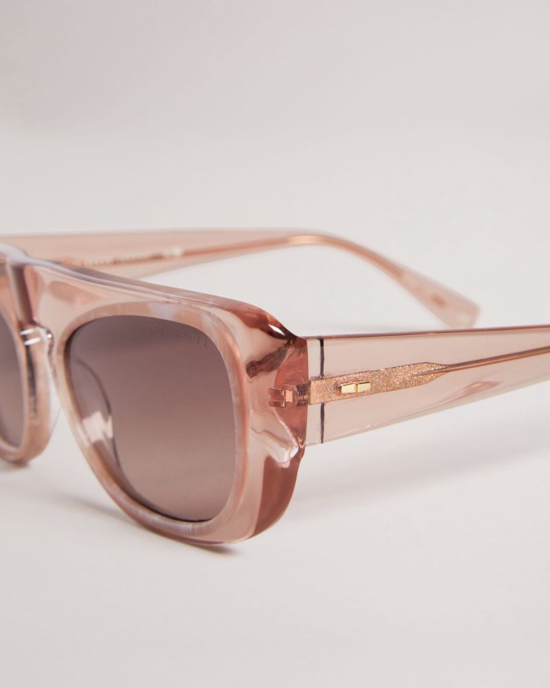 Ted Baker Sjandra Tws165 Solglasögon Dam Vita | AFR-356170