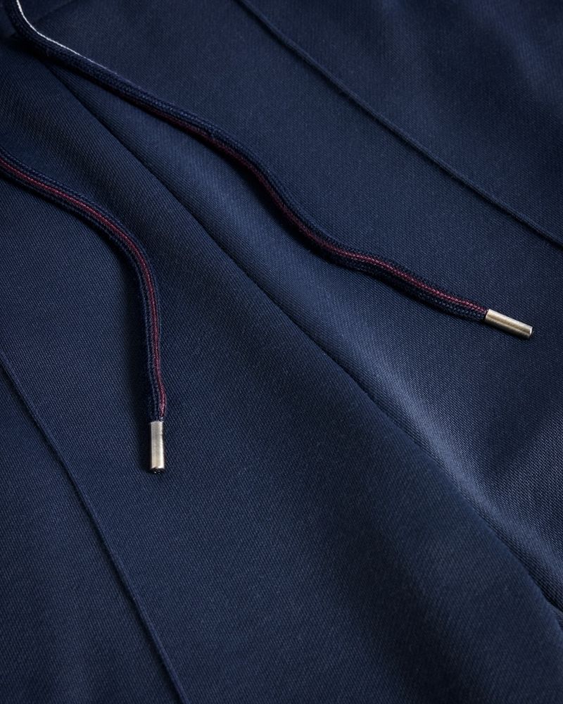 Ted Baker Sloans Jersey Jogger With Stripe Detail Byxor Herr Marinblå | YFX-286410