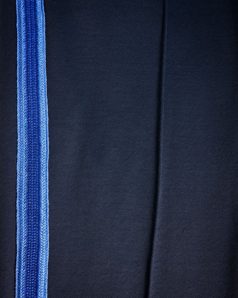 Ted Baker Sloans Jersey Jogger With Stripe Detail Byxor Herr Marinblå | YFX-286410
