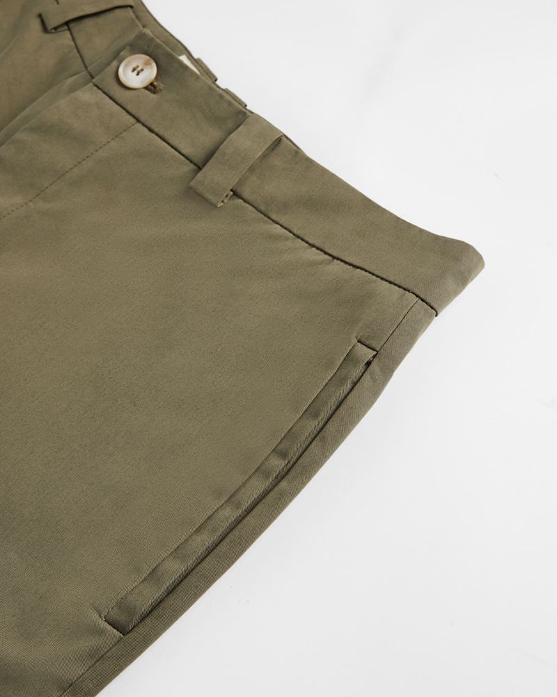 Ted Baker Snargg Breda Leg Five Pocket Chino Byxor Herr Khaki | QEI-213798