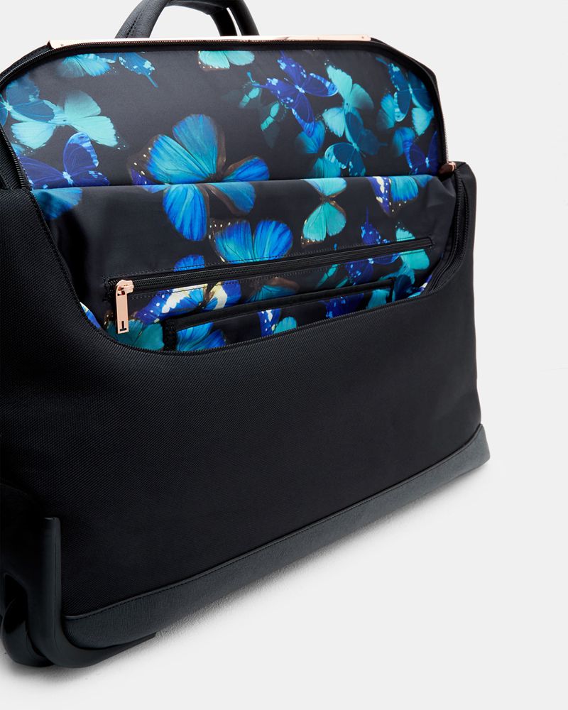 Ted Baker Sophiaz Tbw5005 Softside Trolley Resväskor Dam Svarta | BVH-735264
