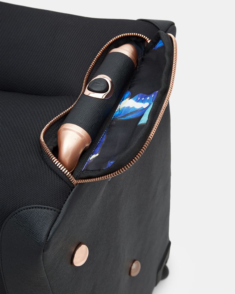 Ted Baker Sophiaz Tbw5005 Softside Trolley Resväskor Dam Svarta | BVH-735264