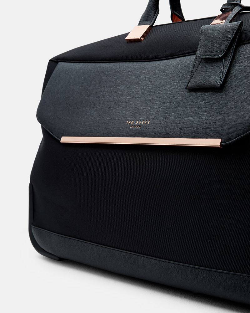 Ted Baker Sophiaz Tbw5005 Softside Trolley Resväskor Dam Svarta | BVH-735264