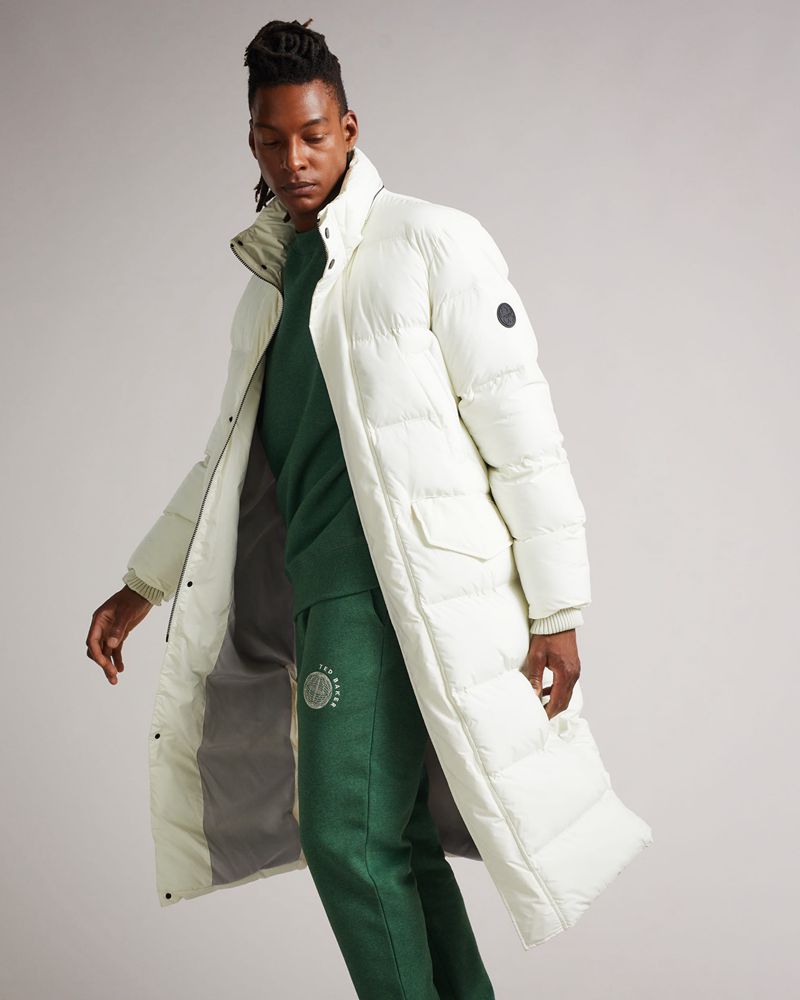 Ted Baker Superg Wadded Rockar Herr Vita | KMC-136807