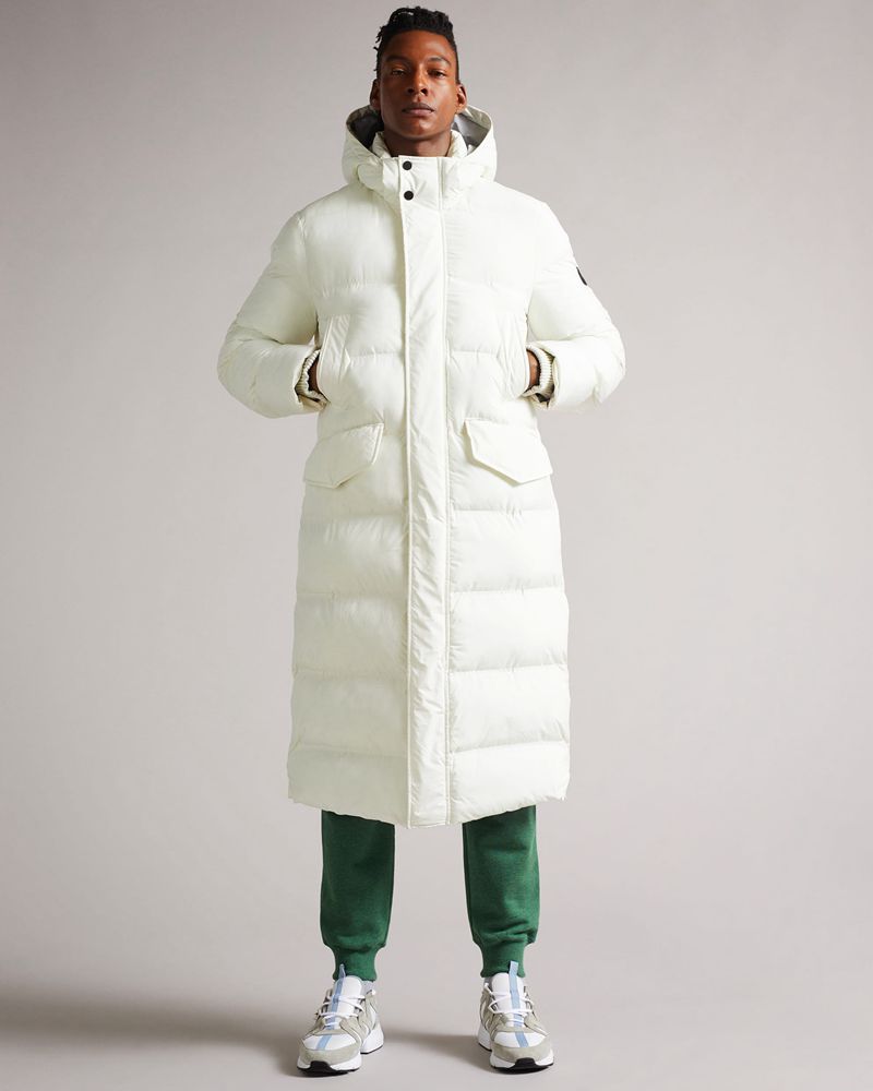 Ted Baker Superg Wadded Rockar Herr Vita | KMC-136807