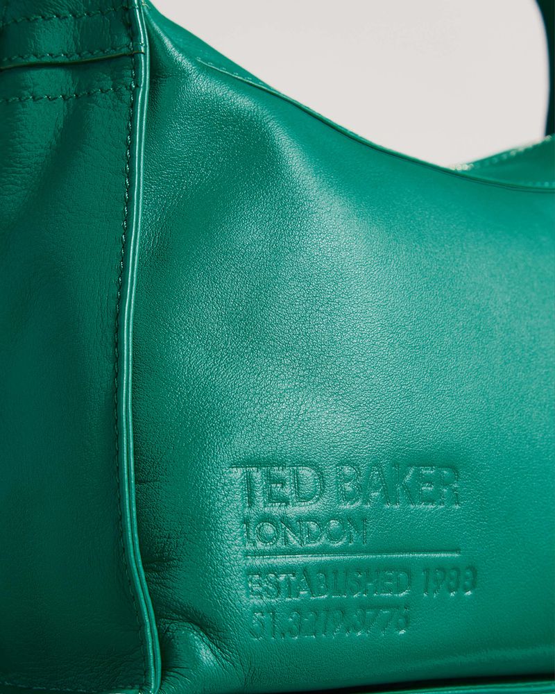Ted Baker Syah Soft Vanliga Axelväska Dam Gröna | FLO-318460